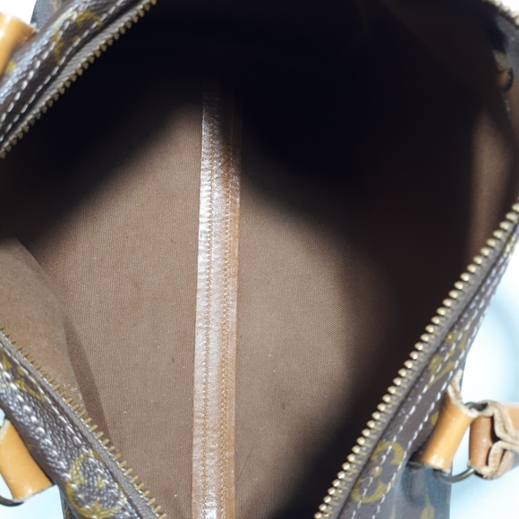 LOUIS VUITTON Monogram French Co. Speedy 35 Bag - Picture 7 of 8